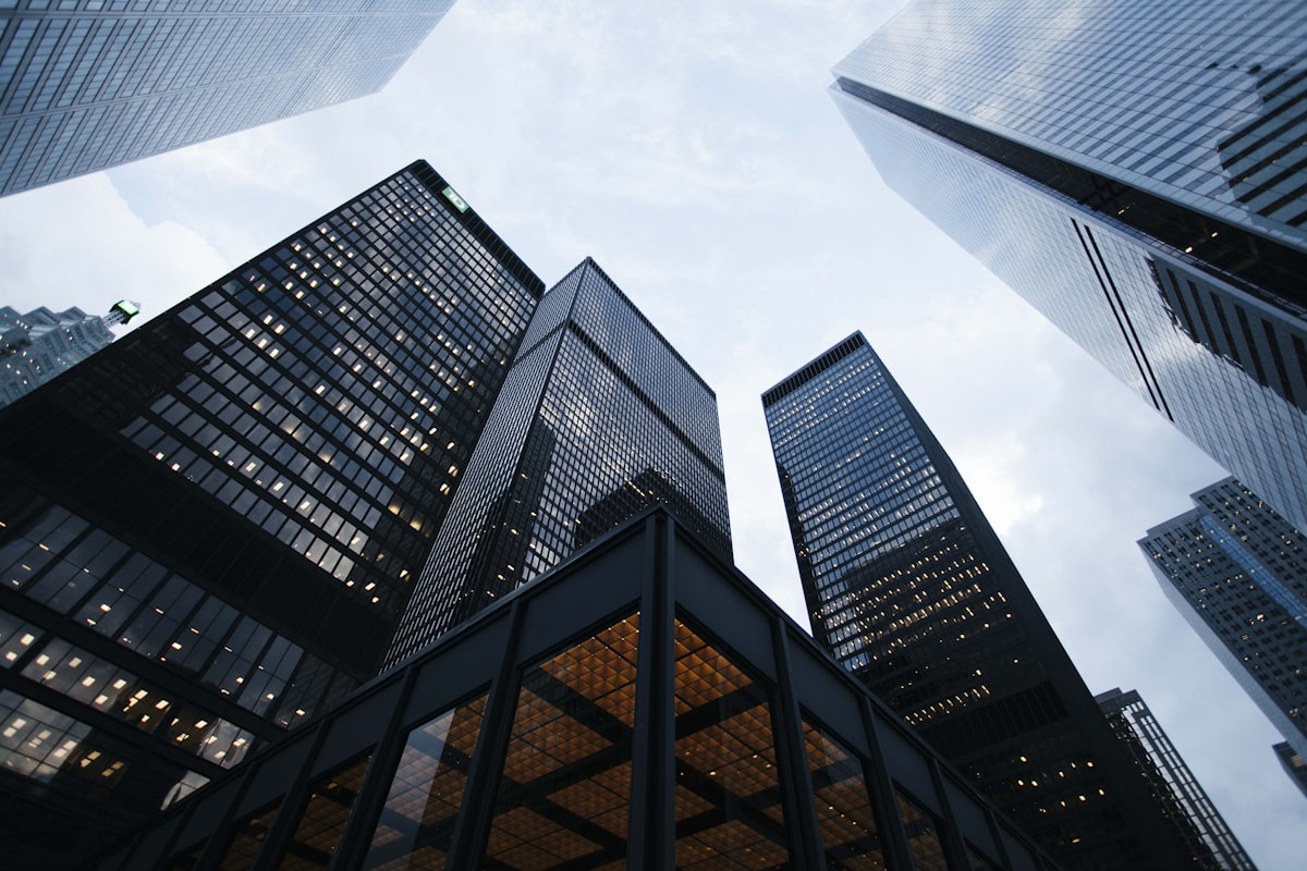 Modern corporate enterprise headquarters architecture